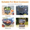 12000W Portable Windproof Camping Stove - with Carrying Case