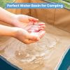 Folding Camping Table with Large Capacity Storage Sink