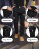 Men's Outdoor Cargo Pants Lightweight Quick-Dry Waterproof Stretch with 6 Pockets
