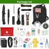 47Pcs Emergency Survival Kit with Pouch