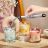 Rechargeable USB Electric Lighter with 360° Flexible Neck & Safety Lock, Windproof