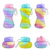 550ML Collapsible Silicone Water Bottle