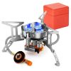 4000W Portable Camping Stove Piezo Ignition with Carrying Case