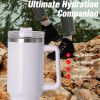 40oz Tumbler With Handle And Straw Lid