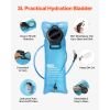 Tactical Molle Hydration Backpack w/storage, with 3L TPU Water Bladder