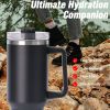 40oz Tumbler With Handle And Straw Lid