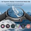 Fitness Tracker Smart Watch Bluetooth Calling Heart Rate Monitor Waterproof 3ATM