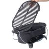 Portable Cast Iron BBQ Grill with Grate