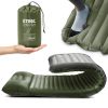 Camping Sleeping Pad; Inflatable Sleeping Mat With Pillows; Waterproof Lightweight Mattress