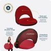 Reclining Stadium Seat - Waterproof, 6-Position Comfort