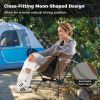 Portable Camping Chair with Compact Carrying Bag