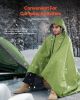Camping Blanket, Large Warm Wearable Stadium Blanket, Waterproof & Windproof, Polyester Fleece, Flame Retardant