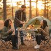 Roll-up Camping Table with Carrying Bag