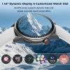 Fitness Tracker Smart Watch Bluetooth Calling Heart Rate Monitor Waterproof 3ATM