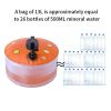 13L Water Bag,Portable Foldable Water Container,Durable And Leak-Proof Water Bucket