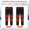 Heated Pants with 12 Heating Zones 5V USB Powered Heating