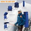 Oversized Heavy Duty Camping Chair with Canopy