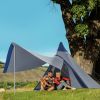 Easy Set Up 2-3 Person Teepee Tent with Porch