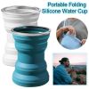 Silicone Folding Water Cup with Lid