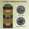 Lightweight Sleeping Bag with USB Powered Heating Pads
