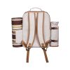Outdoor Camping Picnic Backpack Bag with Tableware for 4 People