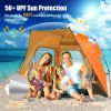 3-4 Person Easy Pop-Up UPF 50+ Sun Shelter