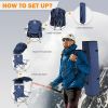 Oversized Heavy Duty Camping Chair with Canopy