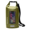 Waterproof Dry Bag 10L/20L/30L; Clear Phone Case; Roll Top Lightweight Floating Backpack Dry Sack; Keeps Gear Dry