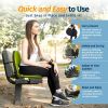 Reclining Stadium Seat - Waterproof, 6-Position Comfort