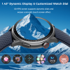 Fitness Tracker Smart Watch Bluetooth Calling Heart Rate Monitor Waterproof 3ATM