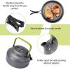 12Pcs Camping Aluminum Cookware Set