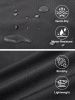 Mens Ripstop Cargo Work Pants with 13 Pockets Tactical Water Resistant Breathable