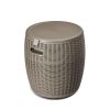 Rattan  4-in-1 Cool Bar Cocktail Table