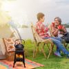 Portable Camping Stove / Fire Pit with Detachable Iron Panels