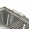 Folding portable charcoal BBQ